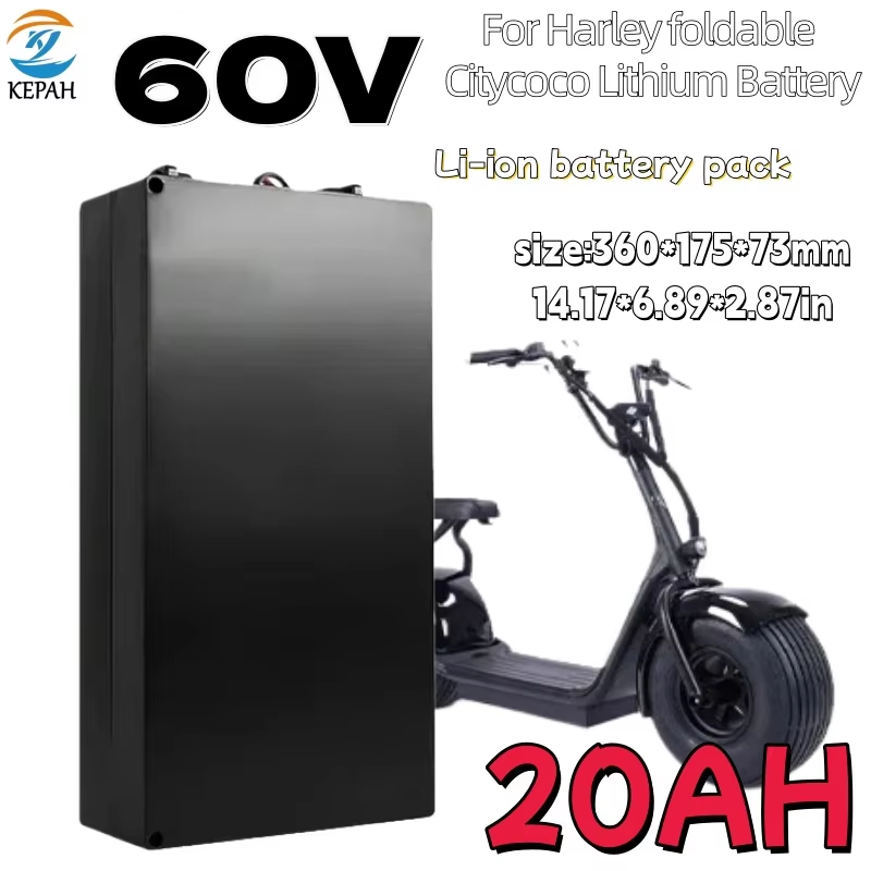 60V 30Ah Electric Scooter Battery - بطارية دراجة هارلي الكهربائية 60 فولت