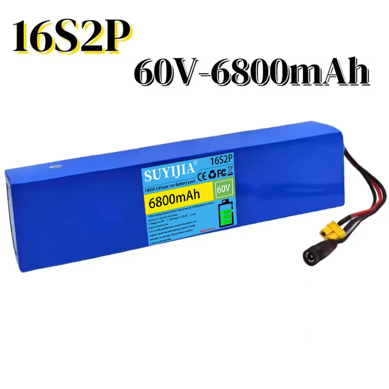 حزمة بطارية ليثيوم 16S2P، 60 ف - مراجعة 60V 30Ah Electric Scooter Battery وسعره