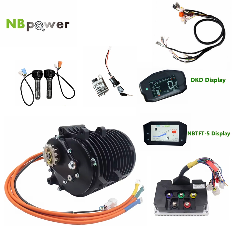QS138 70H V3 3000W منتصف محرك  - مراجعة Mid Drive Motor Kit 72V 3000W وسعره
