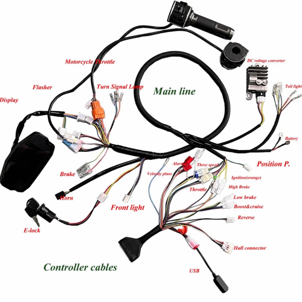 QS138 70H V3 3000W منتصف محرك  - مراجعة Mid Drive Motor Kit 72V 3000W وسعره