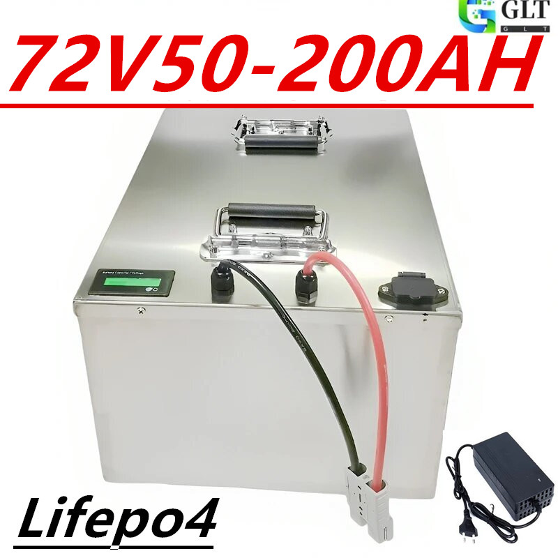 بطارية ليثيوم فوسفات 72 فولت ب - مراجعة 72V 60Ah Lifepo4 Battery Pack وسعره