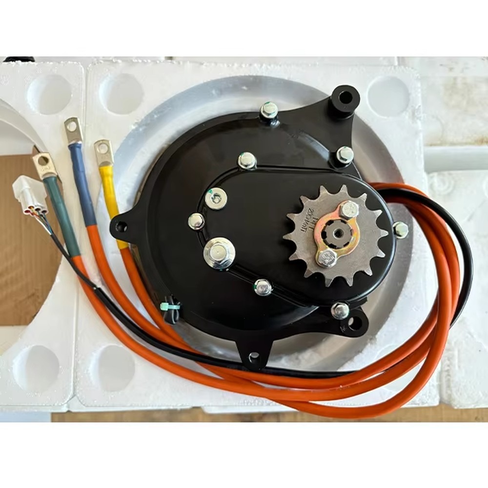 مجموعة محرك كهربائي مركزي 72 ف - مراجعة Mid Drive Motor Kit 72V 3000W وسعره